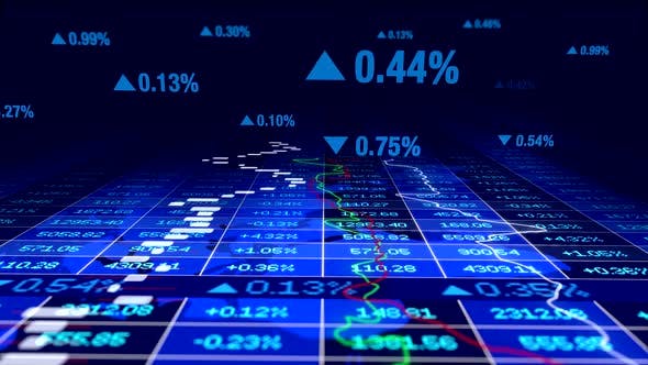 Stock Exchange Corporate Business Data Numbers Infographic - 22901980 Download Videohive