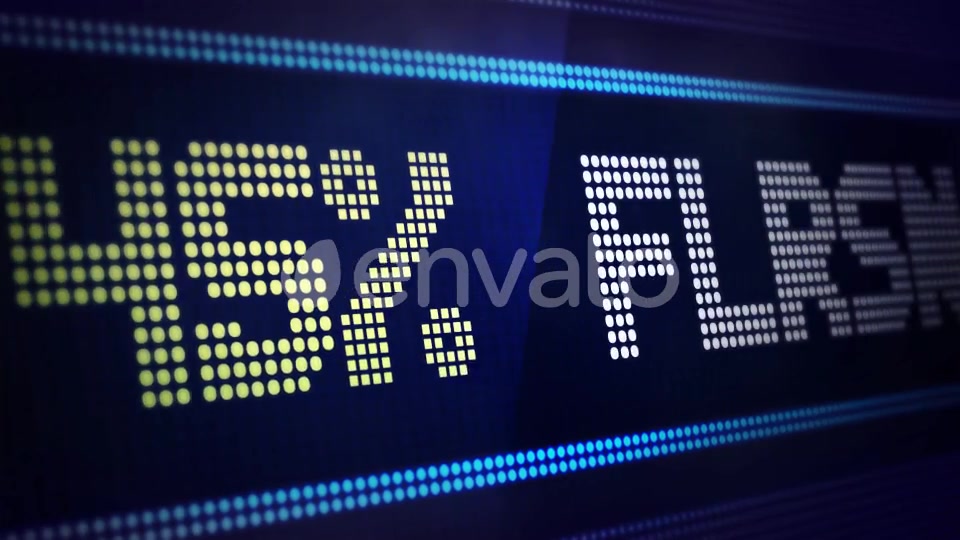 Stock Exchange Rates Flowing Videohive 22811670 Motion Graphics Image 5