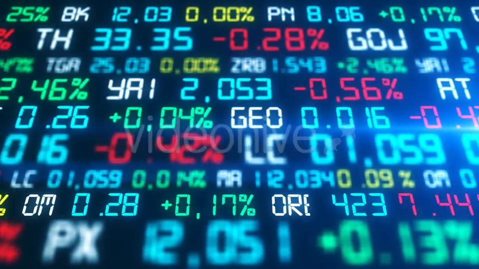 Stock Market Background Videohive 20283476 Motion Graphics Image 6