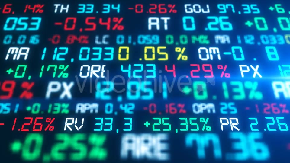 Stock Market Background Videohive 20283476 Motion Graphics Image 8