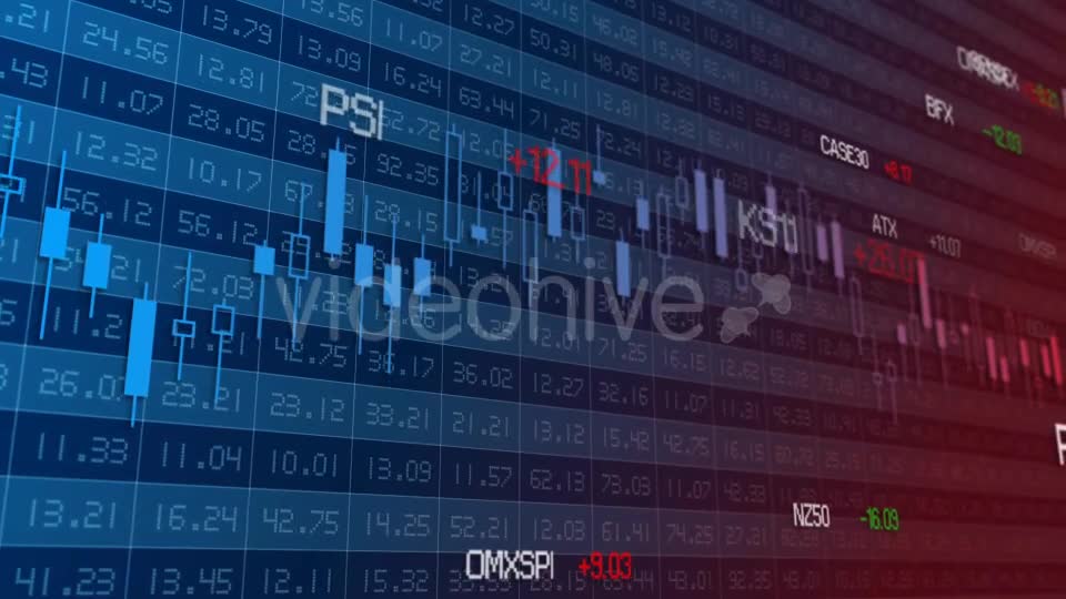 Stock Market Videohive 21468221 Motion Graphics Image 1