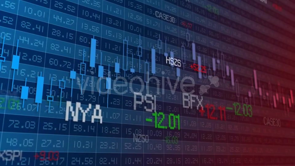 Stock Market Videohive 21468221 Motion Graphics Image 3