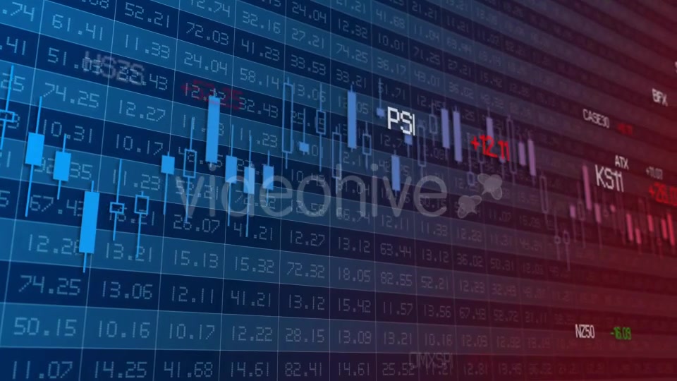 Stock Market Videohive 21468221 Motion Graphics Image 5