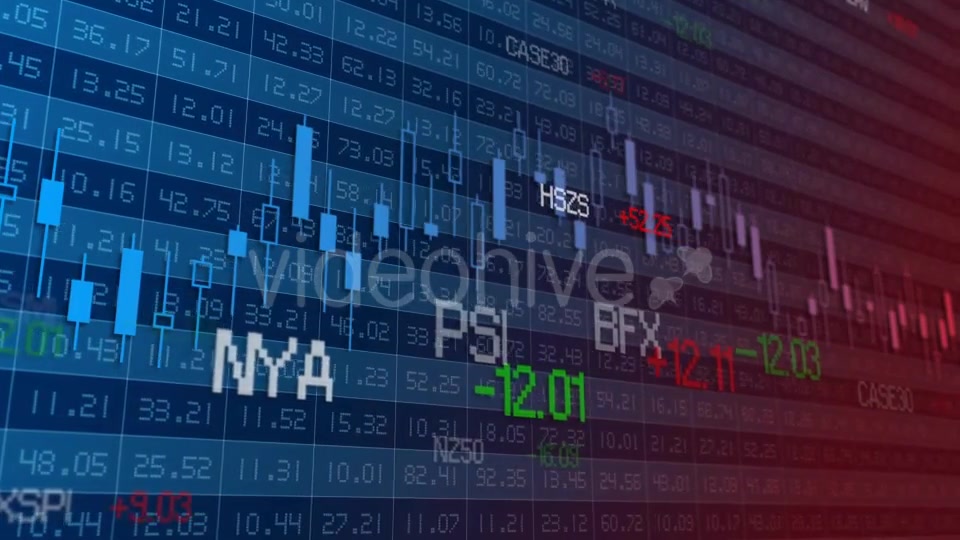 Stock Market Videohive 21468221 Motion Graphics Image 8