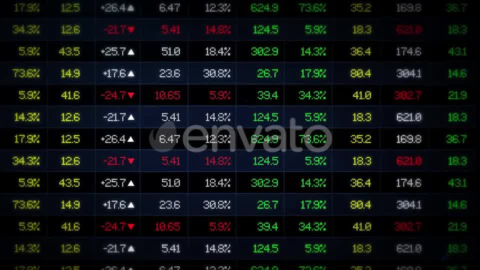 Stock Market Exchange Data Board Videohive 22917454 Motion Graphics Image 10