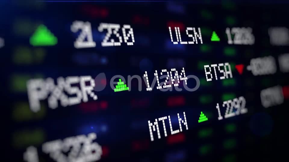 Stock Market Exchange Data Board Videohive 24537316 Motion Graphics Image 2