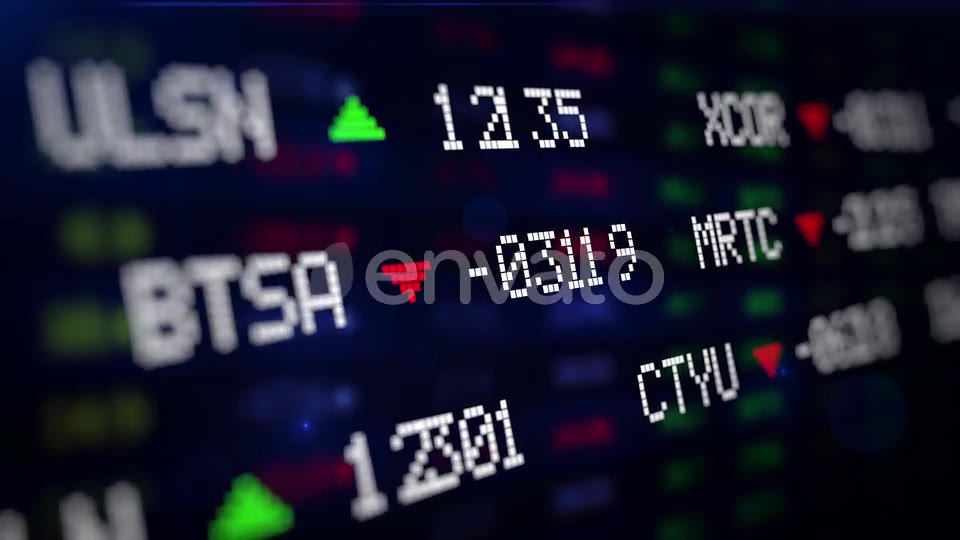 Stock Market Exchange Data Board Videohive 24537316 Motion Graphics Image 3