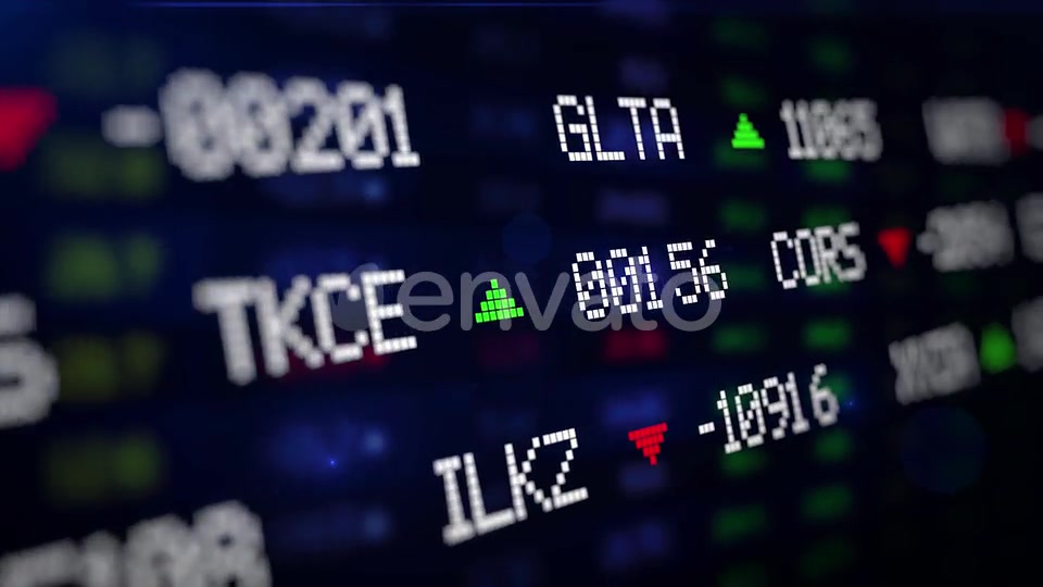 Stock Market Exchange Data Board Videohive 24537316 Motion Graphics Image 5