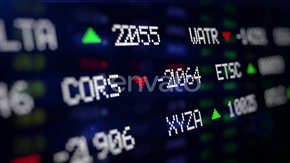 Stock Market Exchange Data Board Videohive 24537316 Motion Graphics Image 6