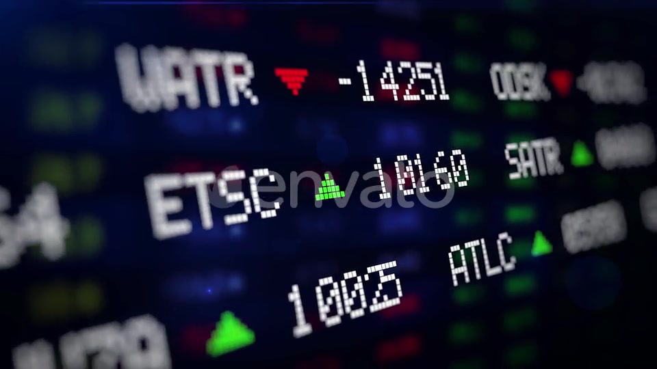 Stock Market Exchange Data Board Videohive 24537316 Motion Graphics Image 7