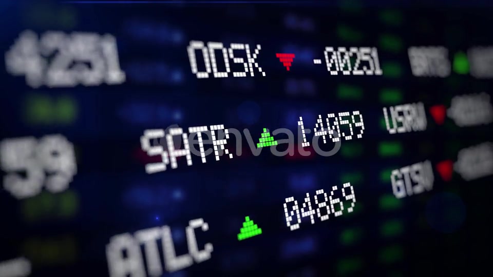 Stock Market Exchange Data Board Videohive 24537316 Motion Graphics Image 8