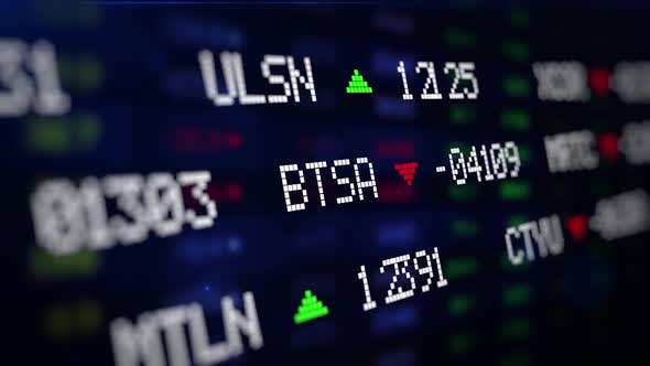 Stock Market Exchange Data Board - Videohive 24537316 Download
