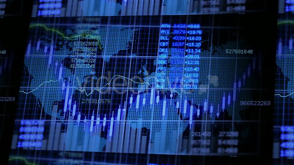 Stock Market Exchange Data Investment Infographic Videohive 21256546 Motion Graphics Image 5