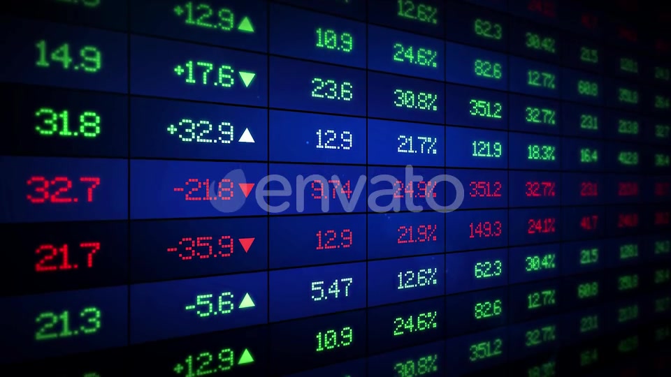 Stock Market Ticker Board Videohive 23102578 Motion Graphics Image 6