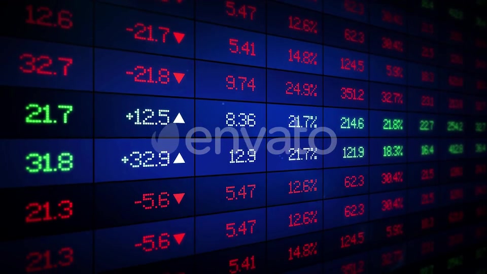 Stock Market Ticker Board Videohive 23102578 Motion Graphics Image 7