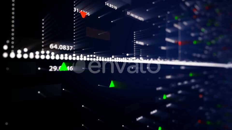 Stock Market Wall Flowing Videohive 22982494 Motion Graphics Image 2
