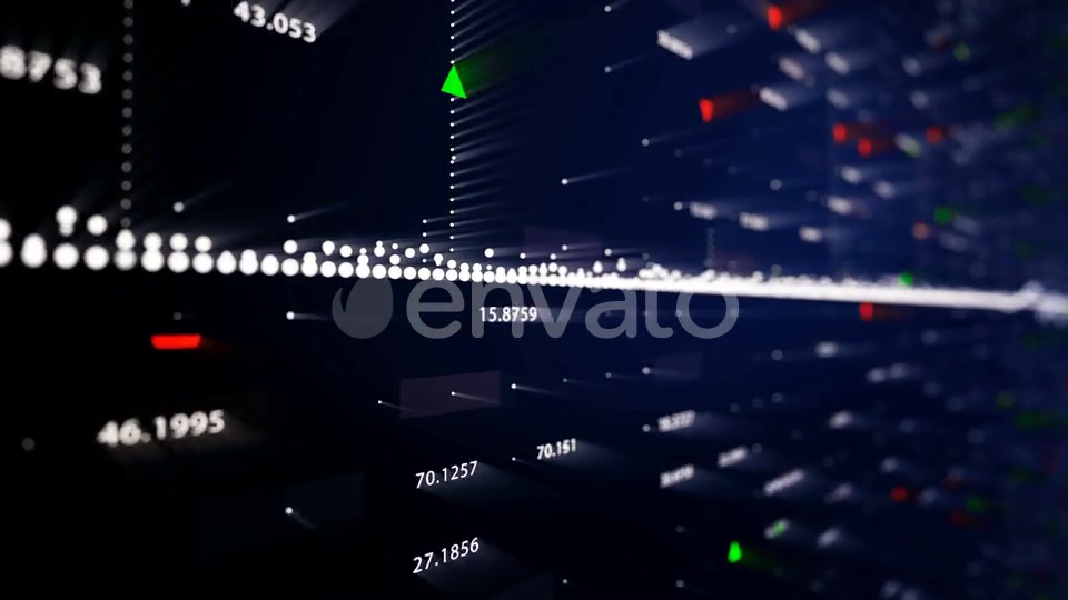 Stock Market Wall Flowing Videohive 22982494 Motion Graphics Image 3