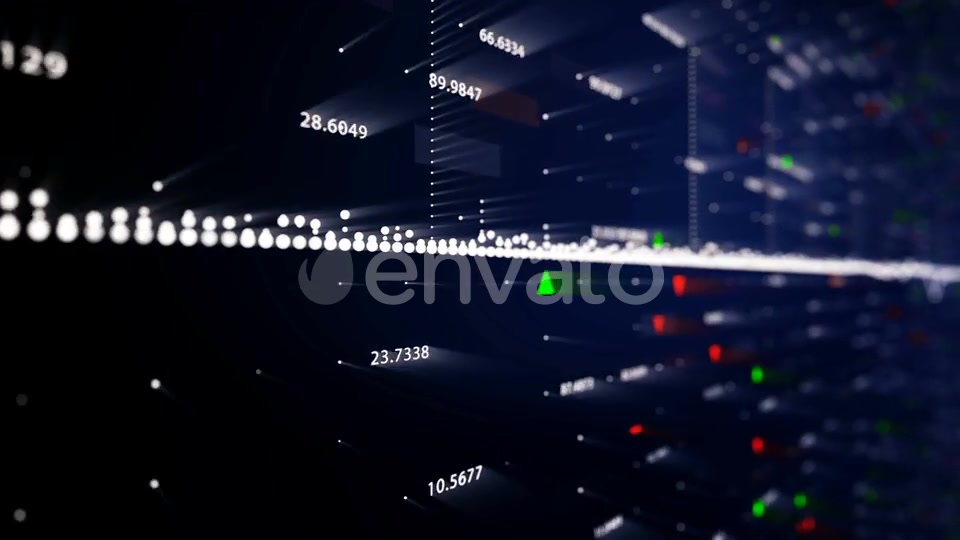 Stock Market Wall Flowing Videohive 22982494 Motion Graphics Image 4