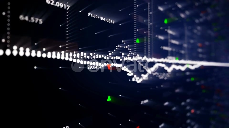 Stock Market Wall Flowing Videohive 22982494 Motion Graphics Image 7