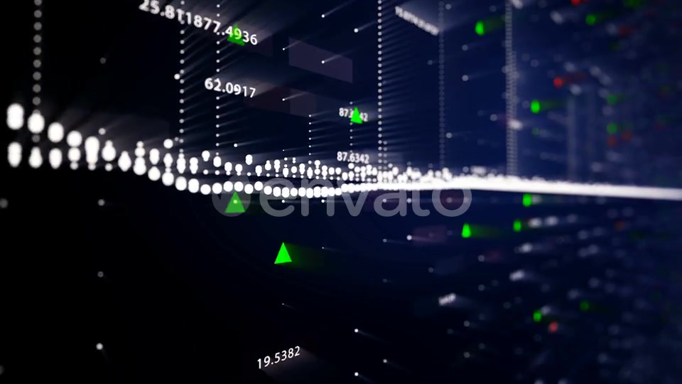 Stock Market Wall Flowing Videohive 22982494 Motion Graphics Image 9