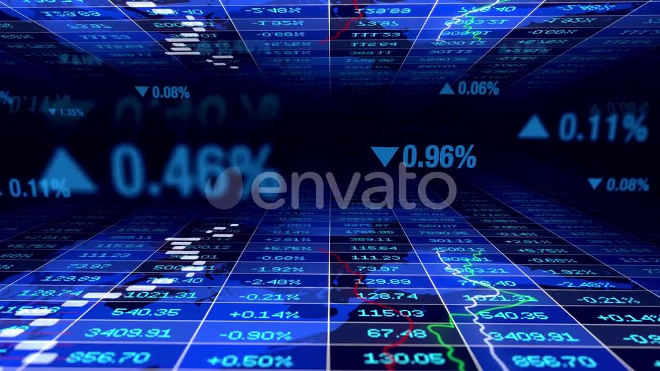 Stock Trading Rating Investment Growth Data Numbers Videohive 23014232 Motion Graphics Image 2