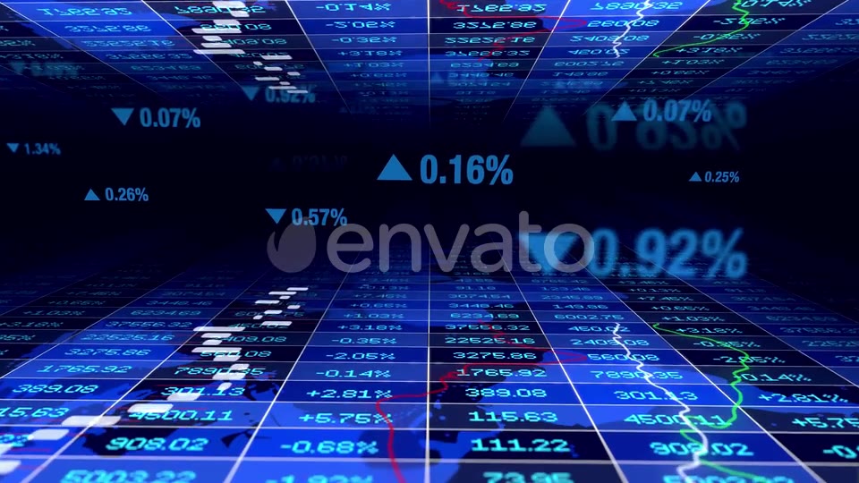 Stock Trading Rating Investment Growth Data Numbers Videohive 23014232 Motion Graphics Image 3