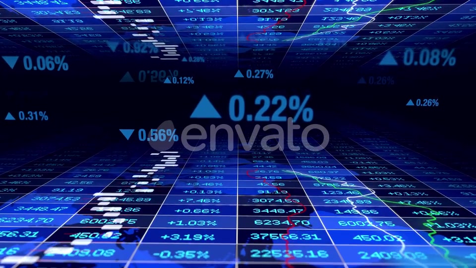 Stock Trading Rating Investment Growth Data Numbers Videohive 23014232 Motion Graphics Image 4