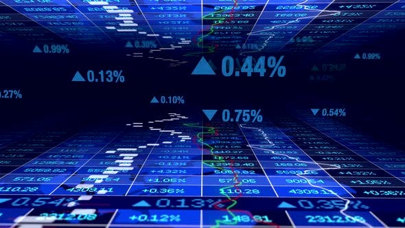 Stock Trading Rating Investment Growth Data Numbers - Download Videohive 23014232