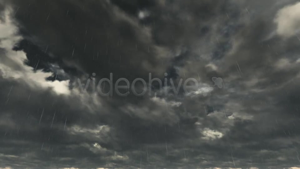 Storm Clouds with Rain Videohive 6953833 Motion Graphics Image 6
