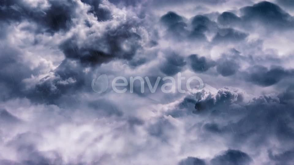 Storm Dark Clouds And Lightning Strikes1 Videohive 22586864 Motion Graphics Image 1