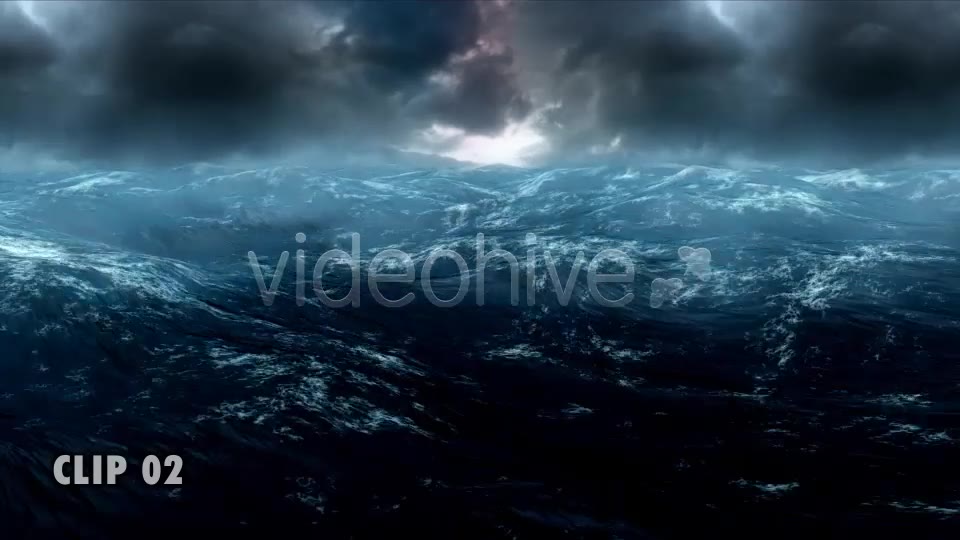 Stormy Sea Pack (Pack of 2) Videohive 7700771 Motion Graphics Image 10