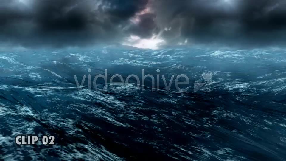 Stormy Sea Pack (Pack of 2) Videohive 7700771 Motion Graphics Image 11