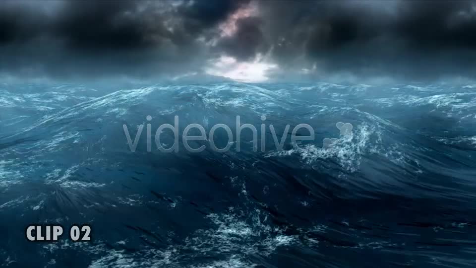 Stormy Sea Pack (Pack of 2) Videohive 7700771 Motion Graphics Image 12