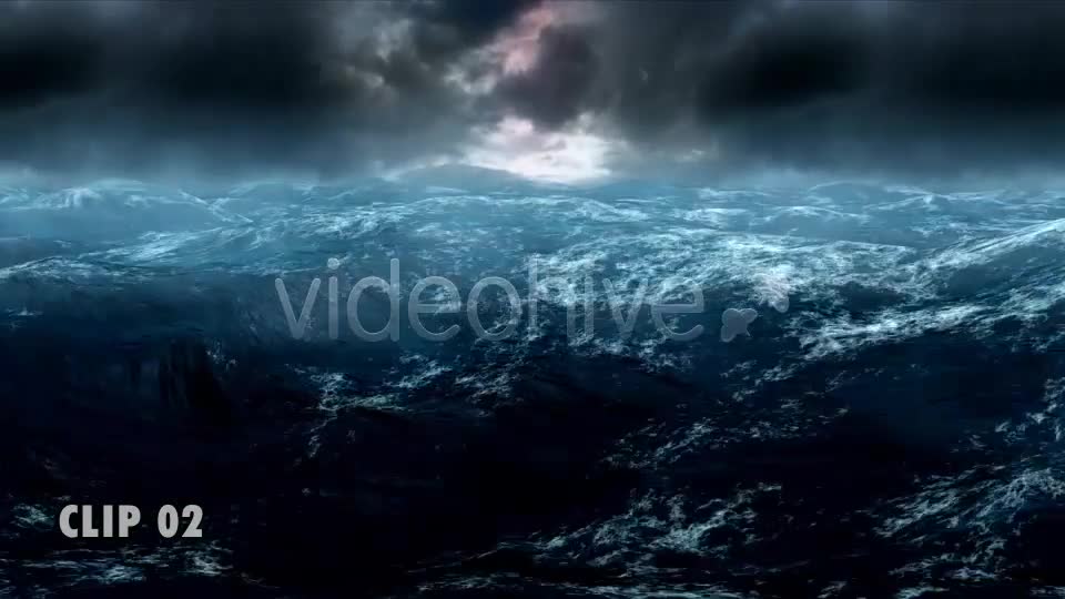Stormy Sea Pack (Pack of 2) Videohive 7700771 Motion Graphics Image 13