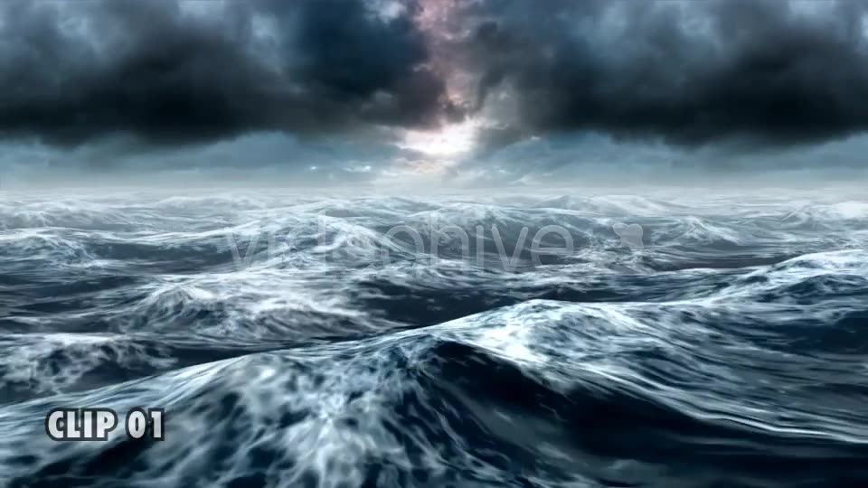 Stormy Sea Pack (Pack of 2) Videohive 7700771 Motion Graphics Image 2