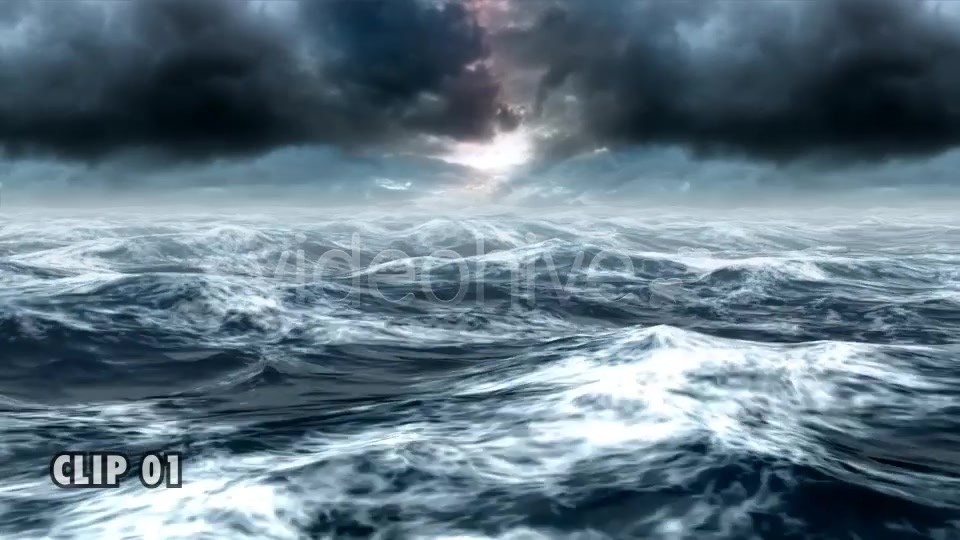 Stormy Sea Pack (Pack of 2) Videohive 7700771 Motion Graphics Image 3