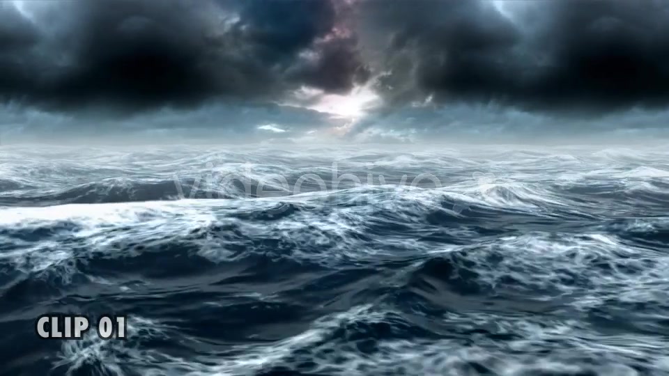 Stormy Sea Pack (Pack of 2) Videohive 7700771 Motion Graphics Image 5