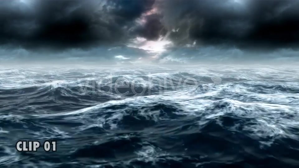 Stormy Sea Pack (Pack of 2) Videohive 7700771 Motion Graphics Image 6