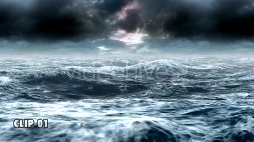 Stormy Sea Pack (Pack of 2) Videohive 7700771 Motion Graphics Image 7