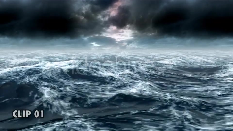 Stormy Sea Pack (Pack of 2) Videohive 7700771 Motion Graphics Image 8