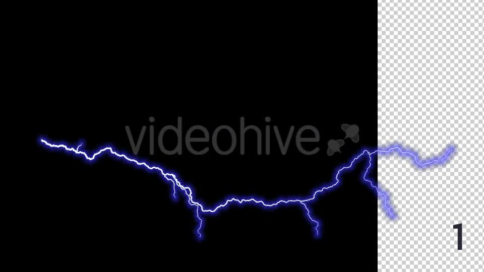 Strike Lightnings Pack of 8 Videohive 21418439 Motion Graphics Image 1