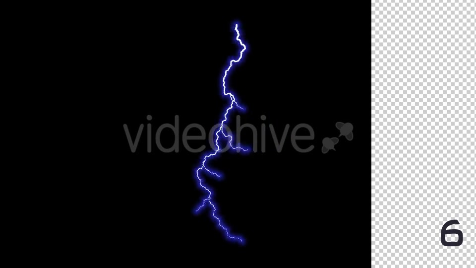 Strike Lightnings Pack of 8 Videohive 21418439 Motion Graphics Image 10