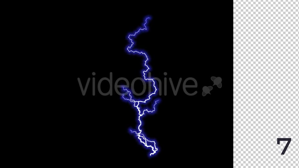 Strike Lightnings Pack of 8 Videohive 21418439 Motion Graphics Image 11