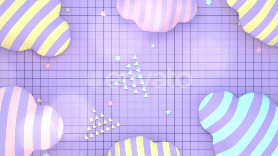 Stylish Geometric Shapes and Grid Videohive 22998377 Motion Graphics Image 3