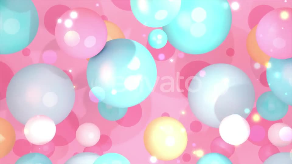 Stylish Pink Balls Videohive 23560329 Motion Graphics Image 1