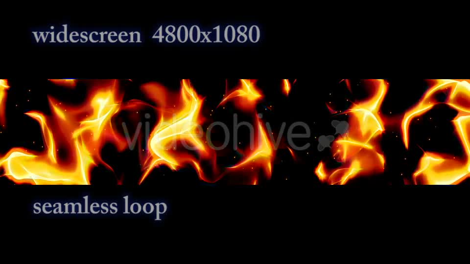 Stylized Fire and Sparks Widescreen Videohive 20488321 Motion Graphics Image 1