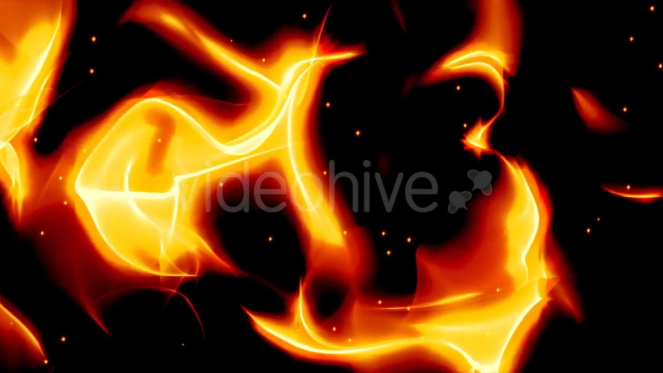 Stylized Fire and Sparks Widescreen Videohive 20488321 Motion Graphics Image 10