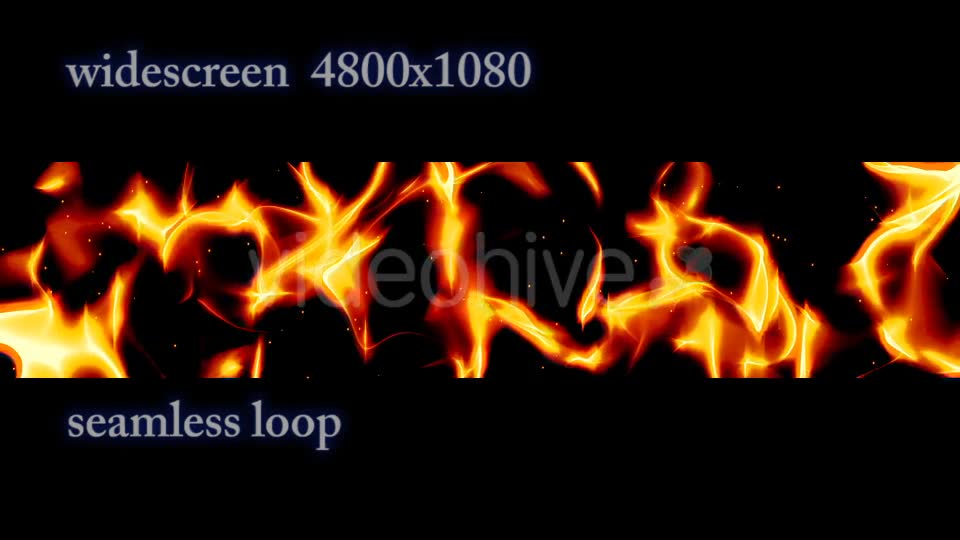 Stylized Fire and Sparks Widescreen Videohive 20488321 Motion Graphics Image 2