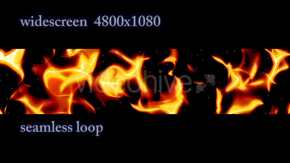 Stylized Fire and Sparks Widescreen Videohive 20488321 Motion Graphics Image 5