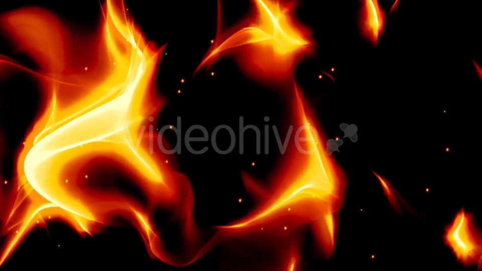Stylized Fire and Sparks Widescreen Videohive 20488321 Motion Graphics Image 6